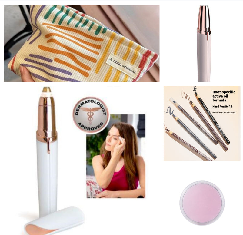 Eyebrow Epilator Maquiagem Profissional Completa Trymer Do Brwi Eye Brow Trimmer For Rasoir Visage Femme Make Up Eye Brow Shaper