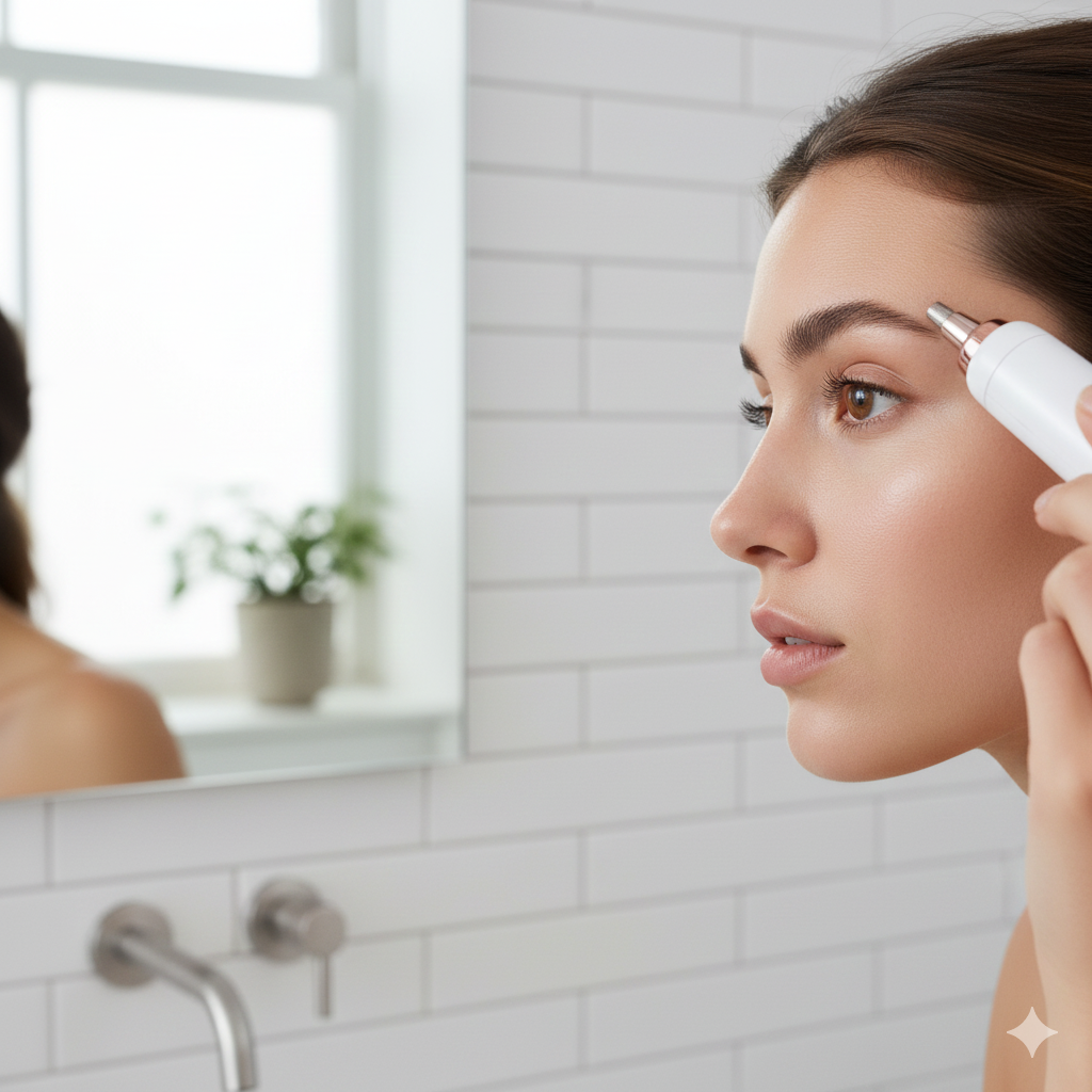 Eyebrow Epilator Maquiagem Profissional Completa Trymer Do Brwi Eye Brow Trimmer For Rasoir Visage Femme Make Up Eye Brow Shaper