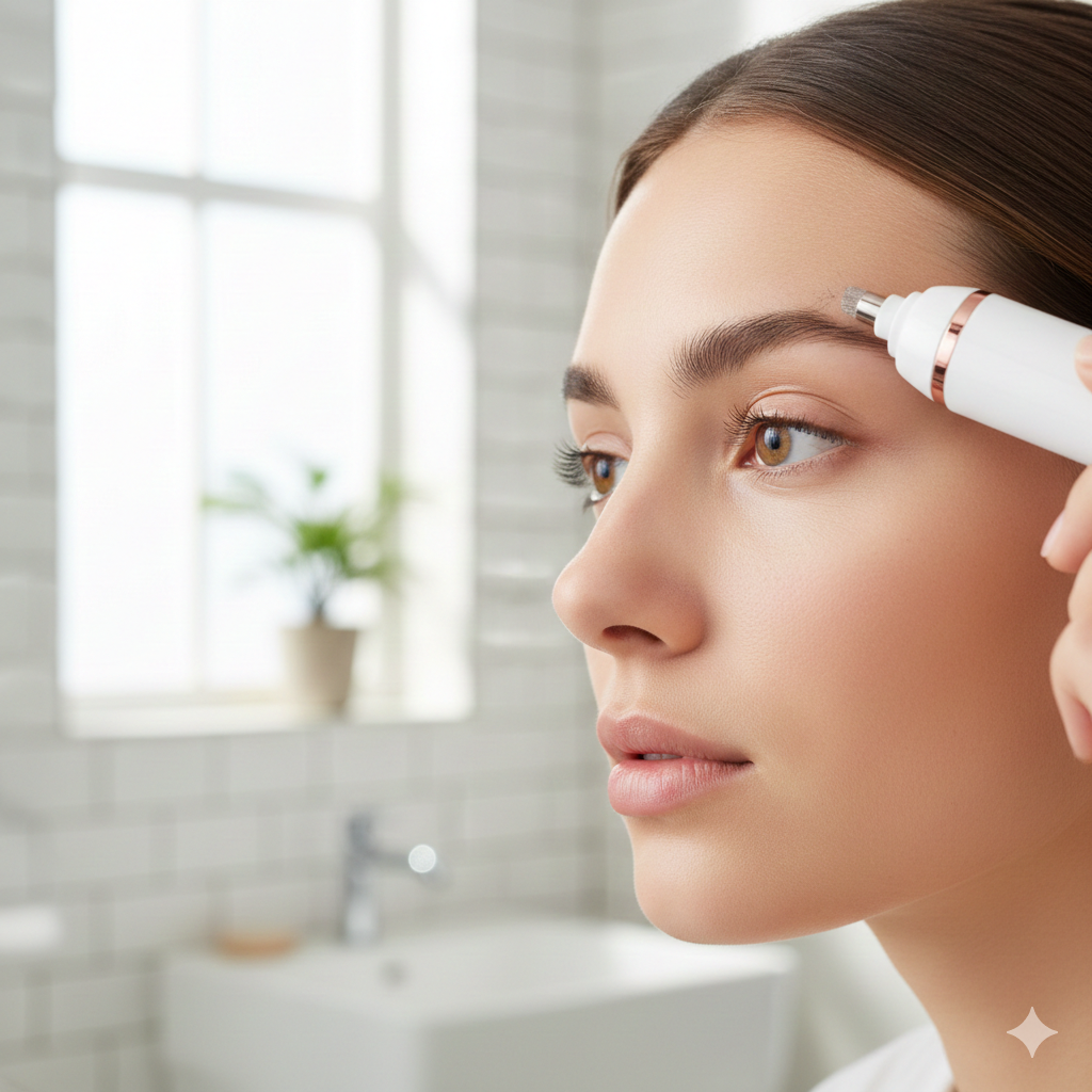 Eyebrow Epilator Maquiagem Profissional Completa Trymer Do Brwi Eye Brow Trimmer For Rasoir Visage Femme Make Up Eye Brow Shaper